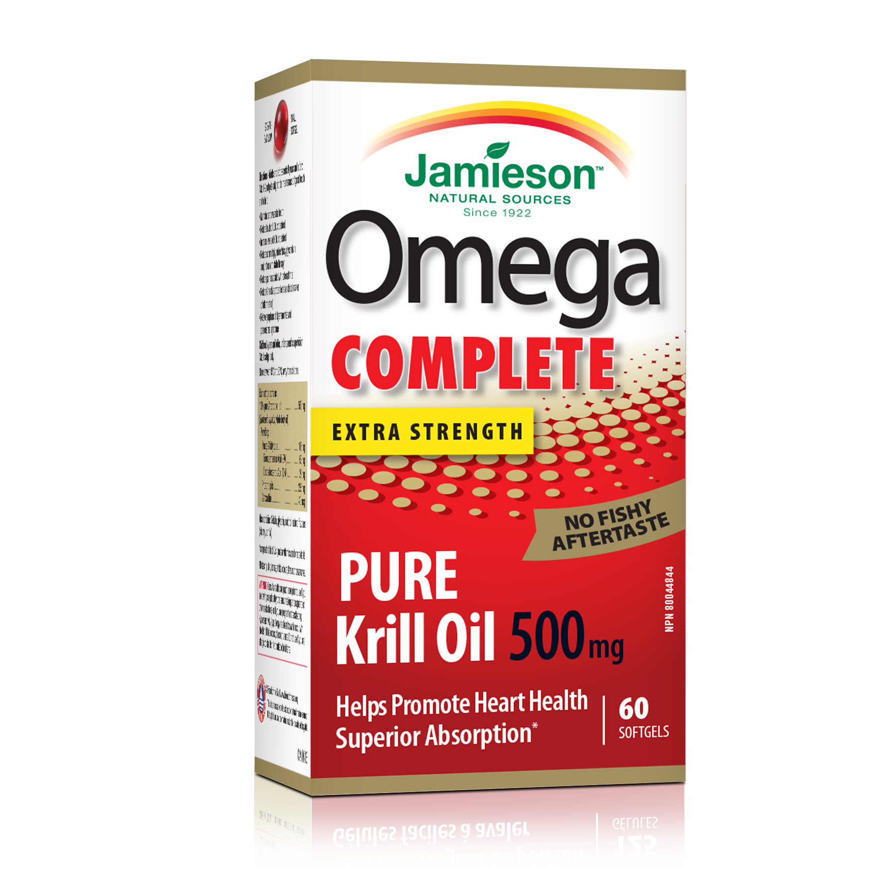 Omega Complete- Pure Krill Oil 500mg. 