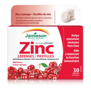 Zinc Lozenges With Echinacea, Vitamins C And D - Wild Cherry